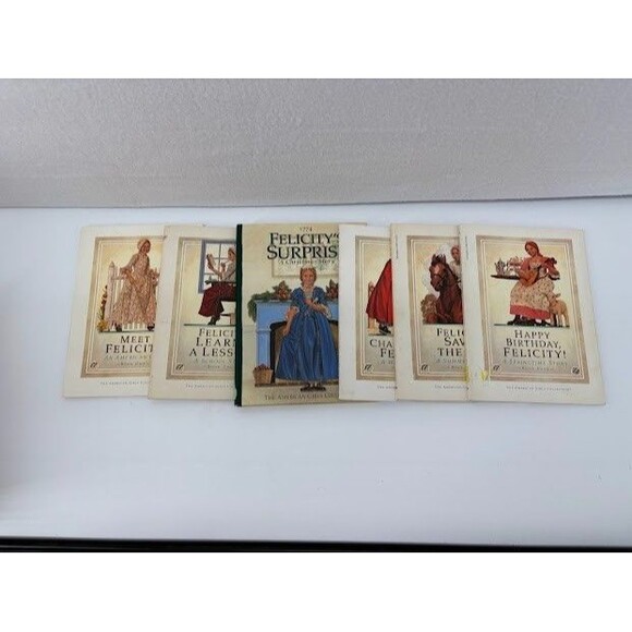American Girl Collection Meet Felicity Paperback Books 1-6 Set Lot Vintage - Picture 2 of 4
